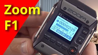 Zoom F1 Field Recorder