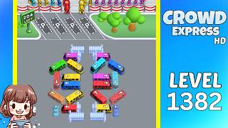 Crowd Express Level 1382 Solution Walkthrough