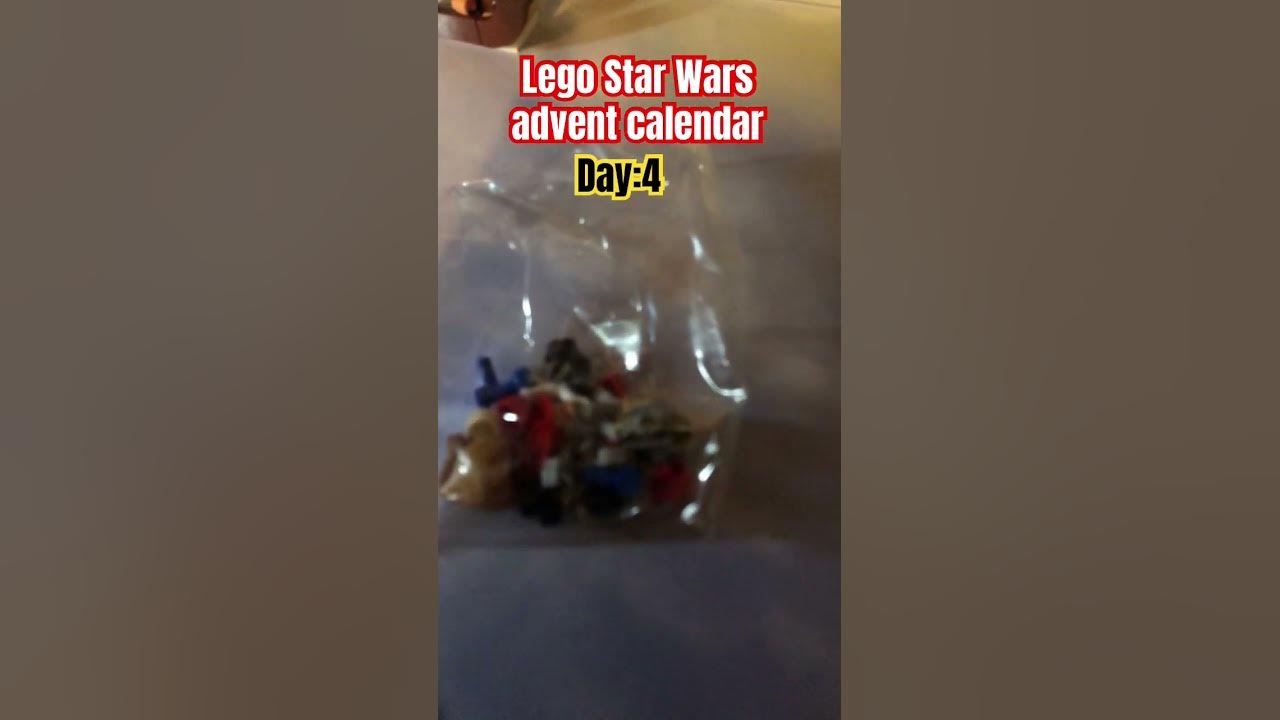 Lego Star Wars advent calendar day2 lego starwars YouTube