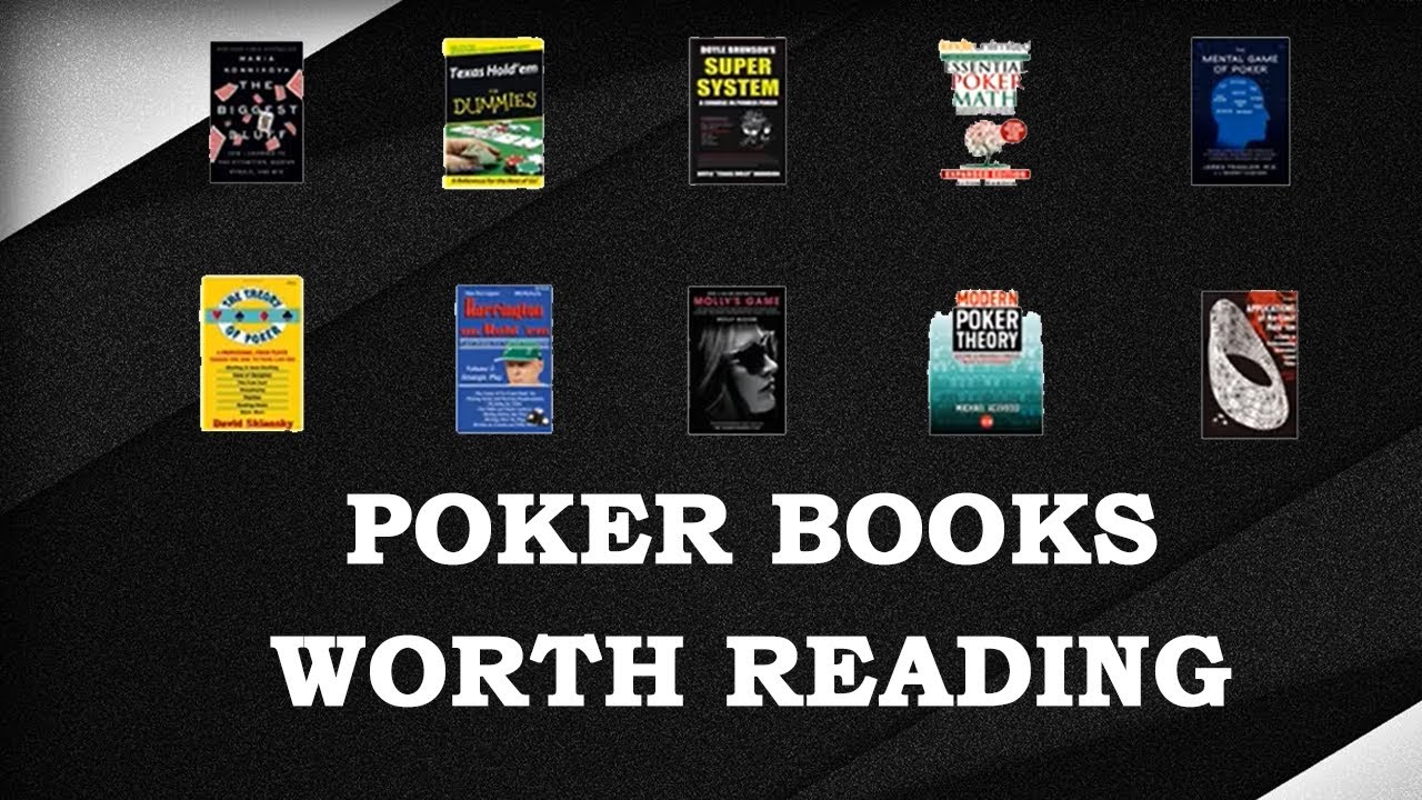 Poker Books Worth Reading YouTube
