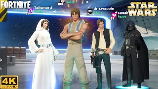 Original Trilogy Star Wars Squads Match  Fortnite (4K 60FPS)