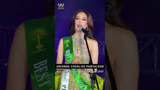 Arianna Charlize Pantaleon - Miss Environment International 2025 Mic Dropped Answer