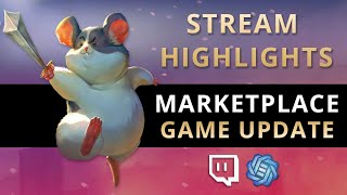 Gods Unchained | Marketplace Launch! CosplayClay! + Community Q&A | Live Stream Highlights @GodsUnchained