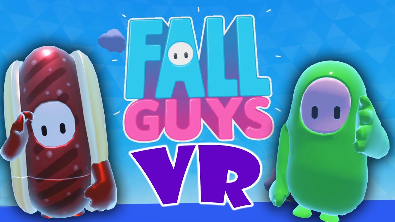 fall guys in VR with the boys (help) - YouTube