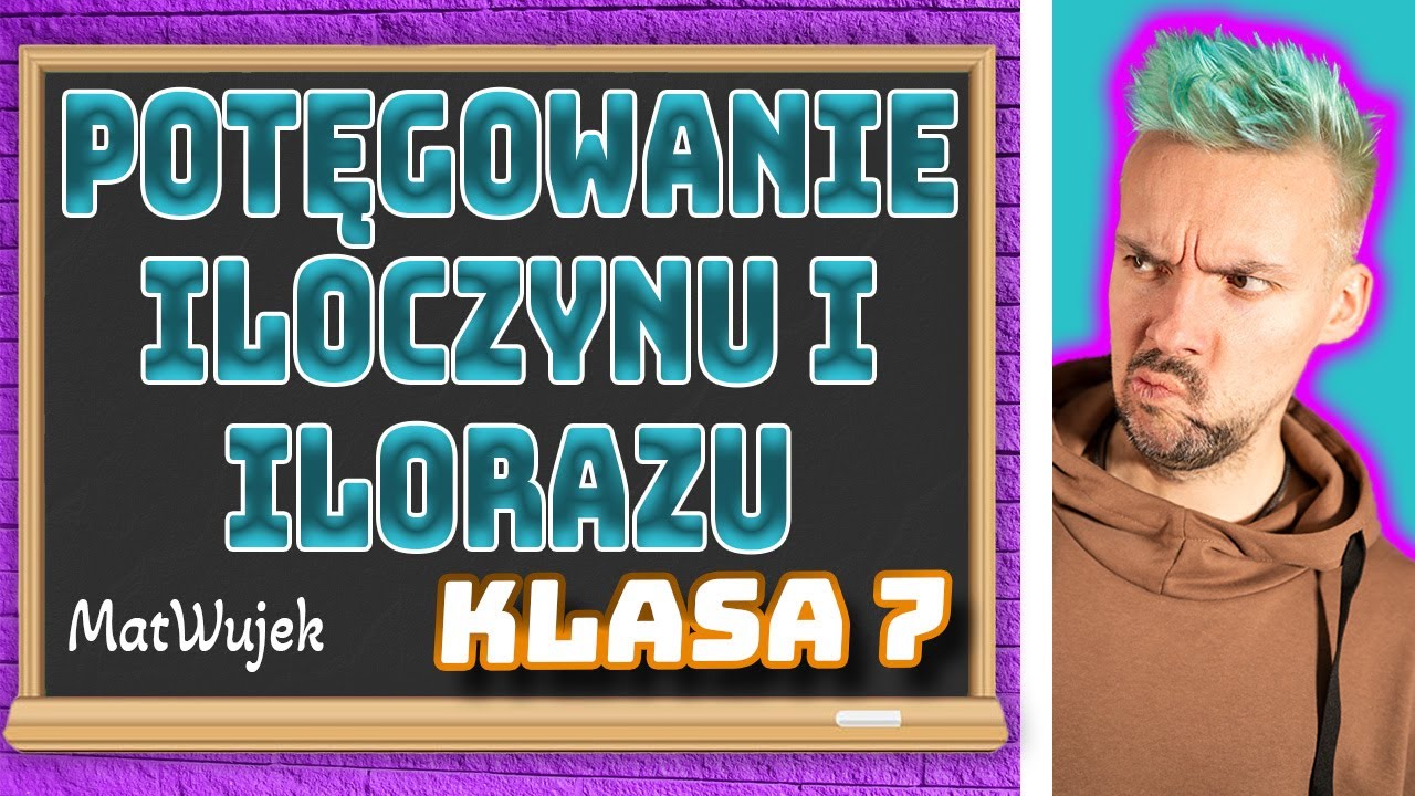 POTĘGI I PIERWIASTKI || POTĘGOWANIE ILOCZYNU I ILORAZU - YouTube