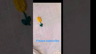 hand embroidery stitch tutorial for beginners #embroidery # shorts #shortvideos