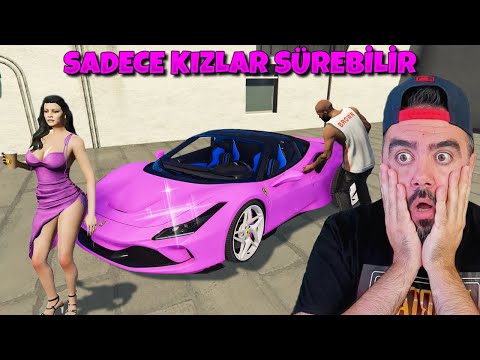 BU ARABAYI SADECE KIZLAR AÇABILIR ERKEKLERE YASAK - GTA 5 MODS