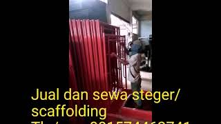 Jual dan sewa steger scaffolding scafolding murah..