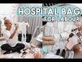 What's In My Hospital Bag!? PACK WITH ME! What I'm Bringing for a Natural Labour