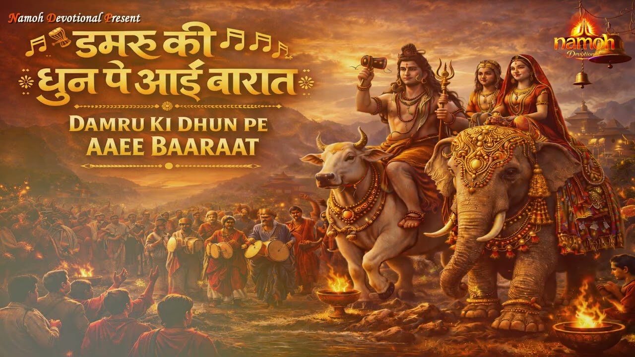 Damru Ki Dhun Pe Aaee Baaraat 🎷 | डमरू की धुन पे आई बारात 🥁 | Shivratri Special Song 2026🌸 🎶 🧿📿