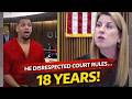 He Disrespected Court Rules… Judge’s 18-Year Sentence Shocks Everyone