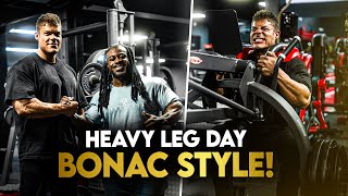 Intense Leg Day with William Bonac by Wesley Vissers 44,231 views 1 month ago 15 minutes