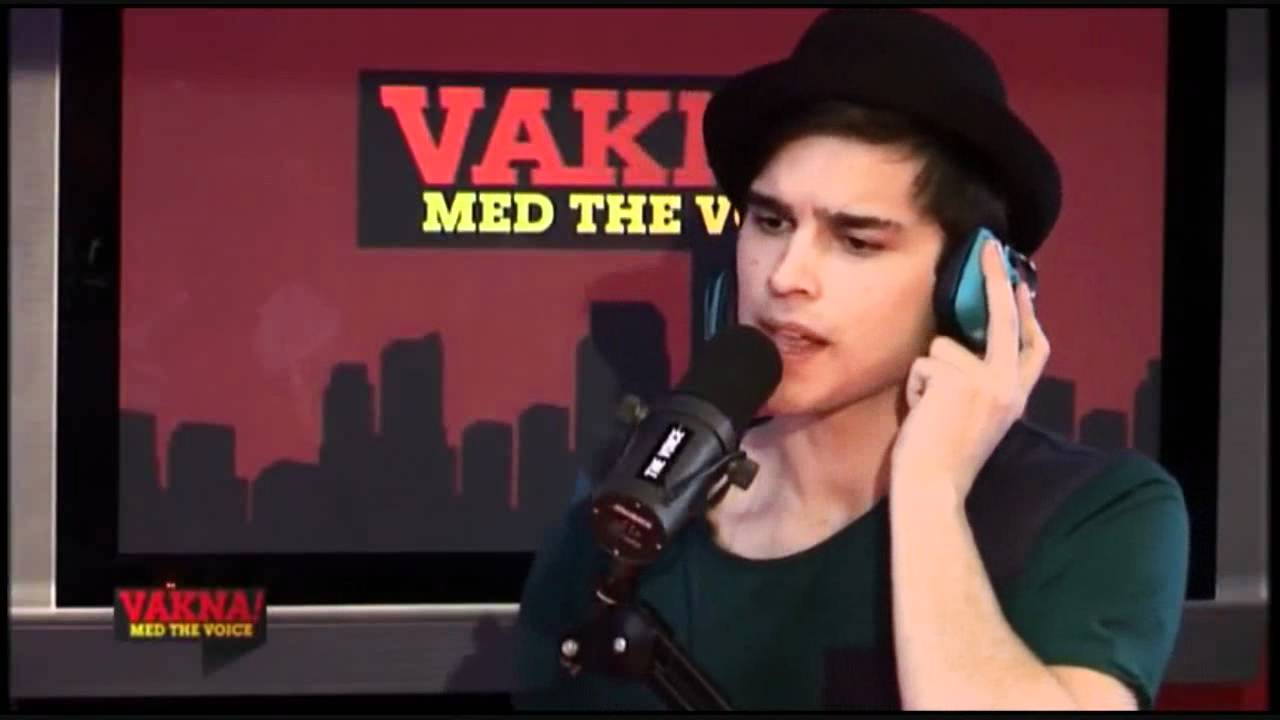 Eric Saade at Vakna! Med the Voice