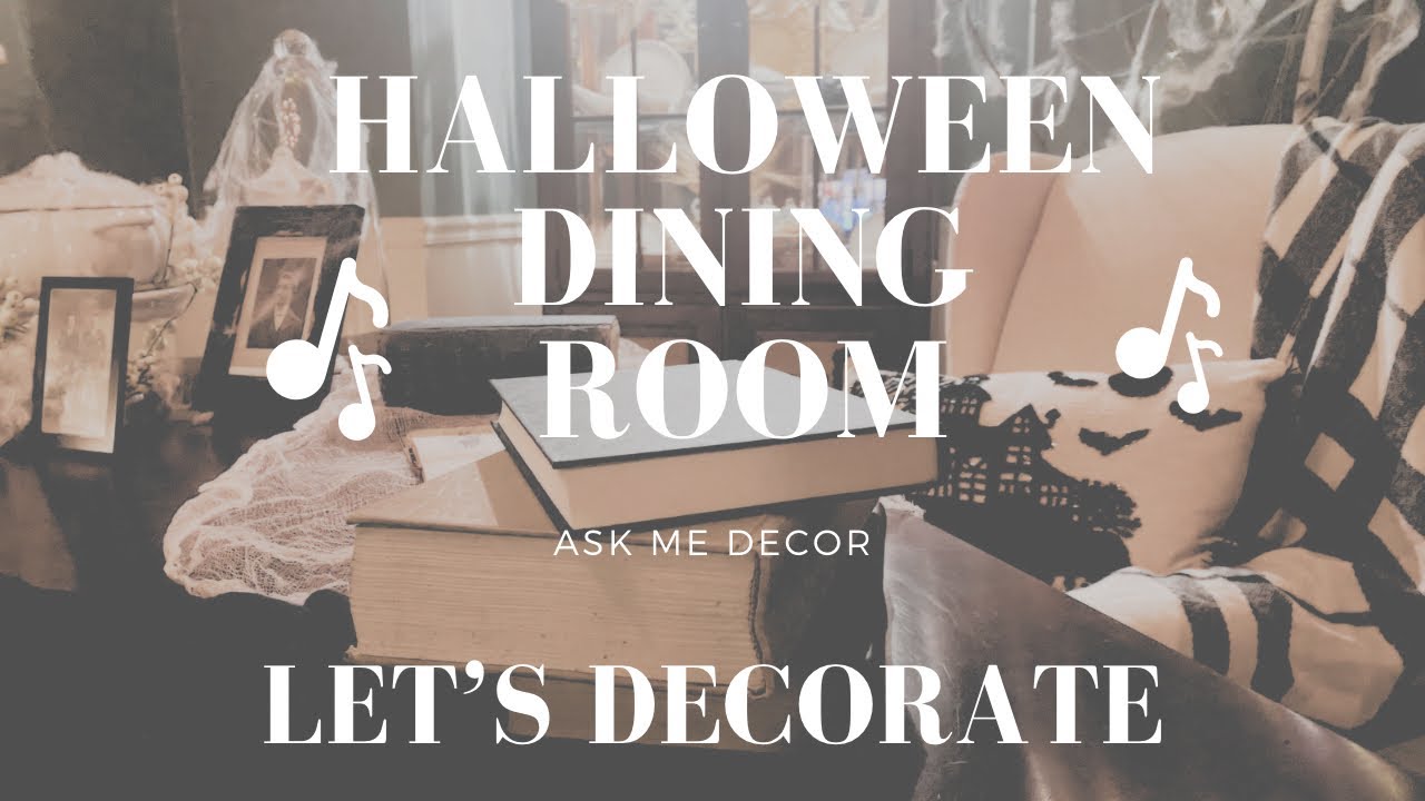 Halloween Themed Dining Room 2023 YouTube