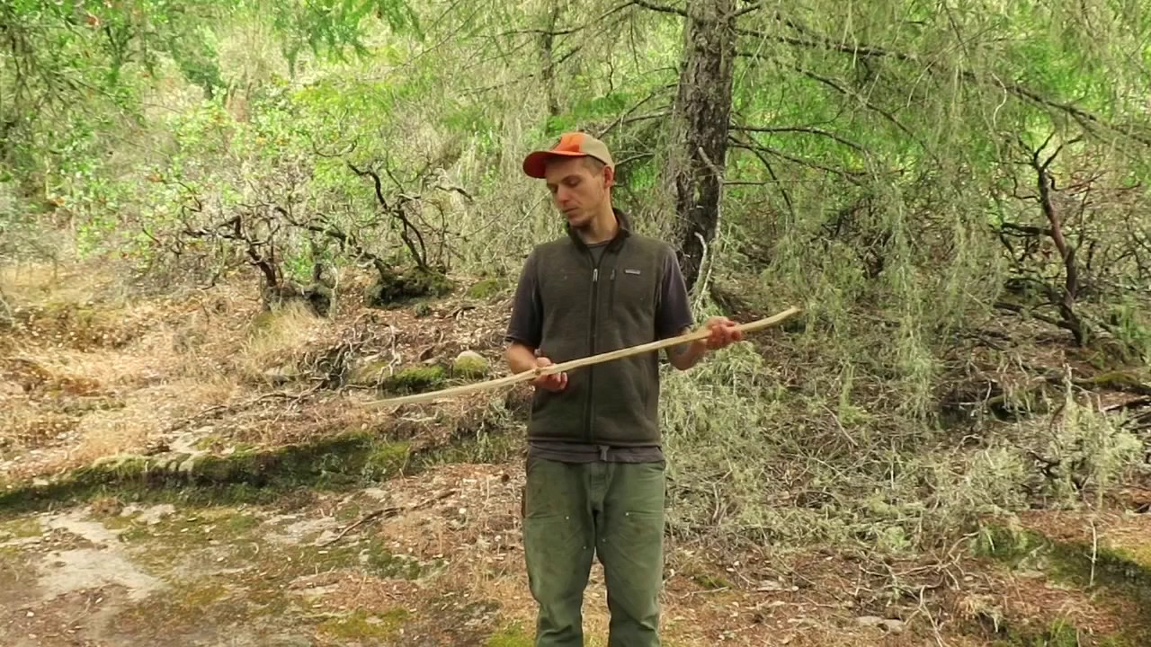 Bow Rasp How to make a bow with a knife, rasp and file part 2 - YouTube