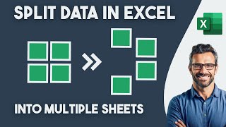 how to split data into multiple (separated) worksheets in excel