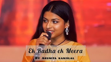 Ek Radha Ek Meera by @ArunitaOfficial #arunitakanjilal #arunita #radhakrishna#ekradhaekmeera