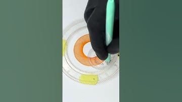 These Patterns Are Absolutely Satisfying: A Spirograph Experience #asmr #art #spirograph #shorts