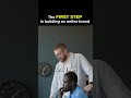 The First Step In Building An Online Brand #entrepreneur #socialmedia #marketing