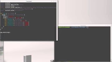 Menus 1 (in ScalaFX)