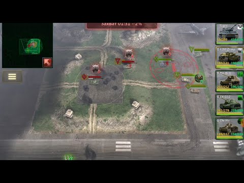1 тактика, 1 карта, 2 боя | Armor Age: tank wars | PvP battle