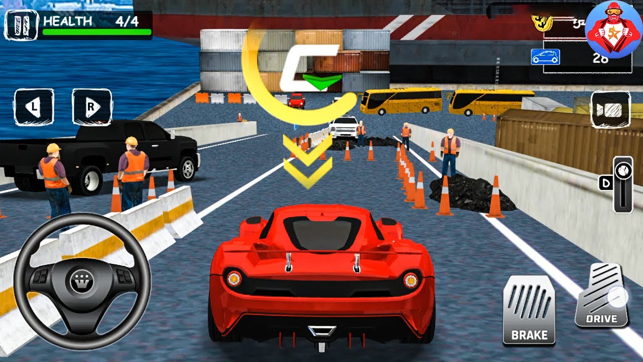 Cars Parking Professor Game - Car Driving School Simulator 3D - Cars Game! Android iOS Gameplay FHD