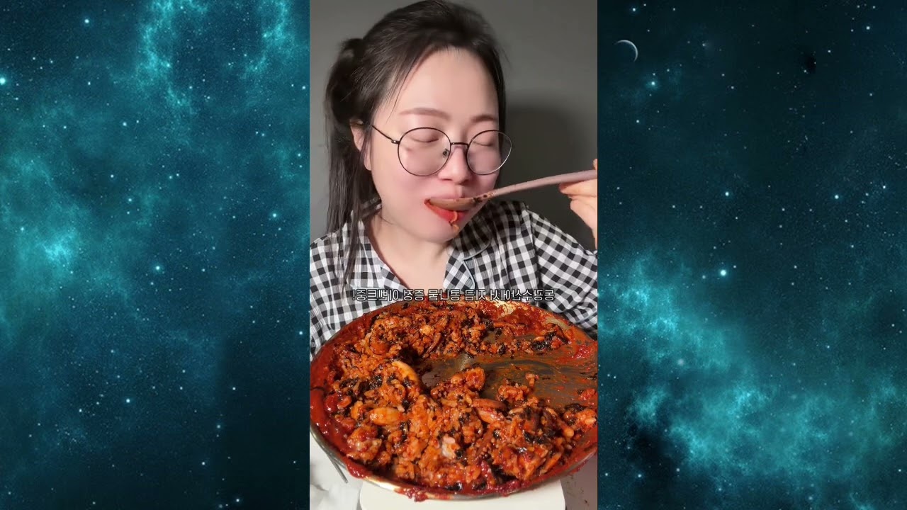 Mukbang Mực Xào Cayyy🌶️🌶️