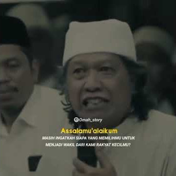 Story WA 30 detik ceramah cak nun