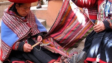How Peruvian Weaving is Done