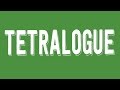 'Tetralogue' Book Review