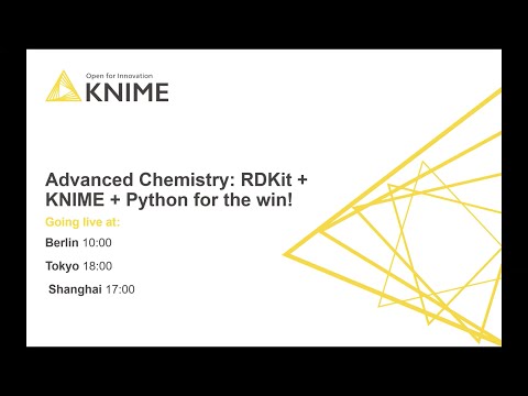 Advanced chemistry  RDKit + KNIME + Python for the win!
