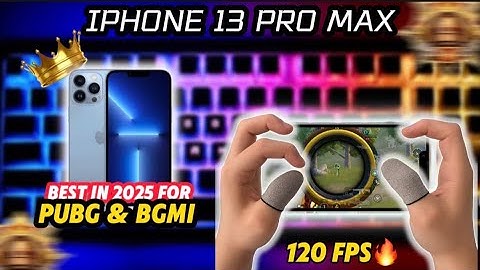 🎯 PUBG Mobile iPhone 13 Pro Max 120 FPS Test | No Lag Gameplay + High FPS Experience