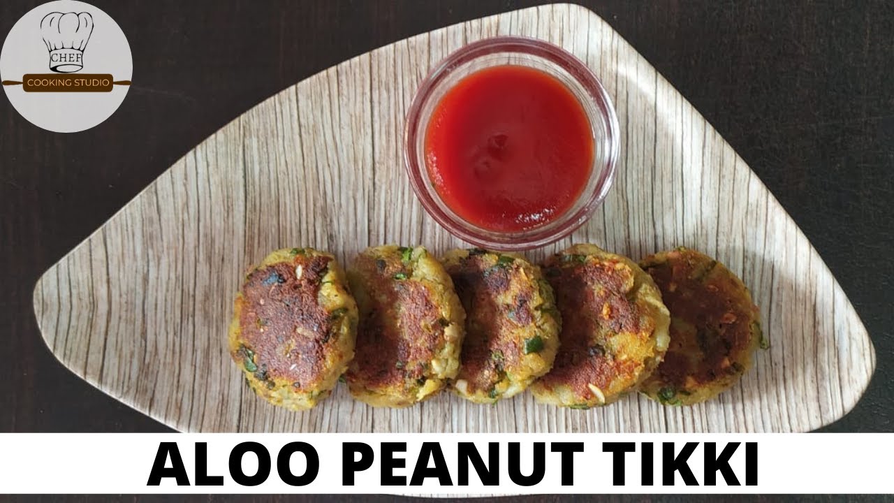 EASY ALOO PEANUT TIKKI RECIPE | Chef Cooking Studio