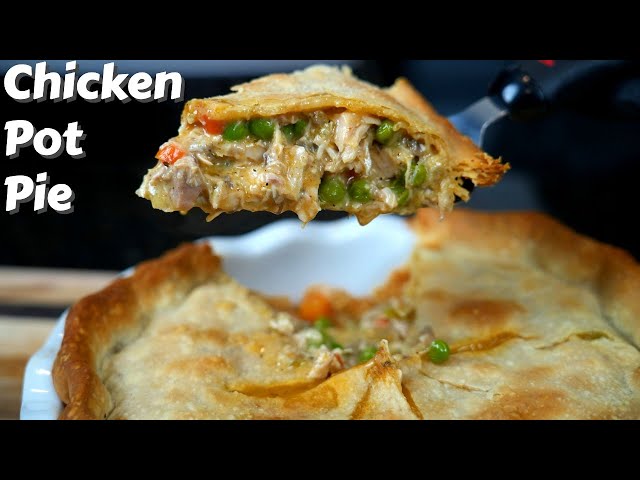 Chicken Pot Pie (step by step video) - The Recipe Rebel