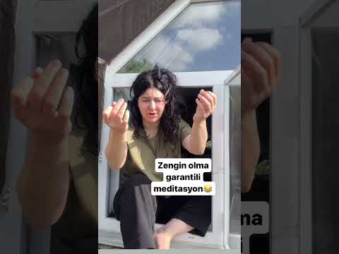 Zengin olma garantili meditasyon 😂😂 Yasemin Sakallıoğlu