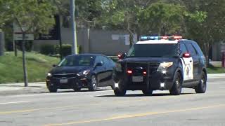 CHP Ford Explorer Responding
