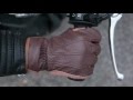 Biltwell Work Gloves Chocolate - Deadbeatcustoms.com
