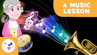 Урок музыки | Инструменты и музыкальные фигурки для детей
