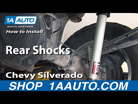 How to Replace Shock Absorbers 07-16 Chevy Silverado