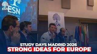 Study Days Madrid 2026 - Strong Ideas for Europe