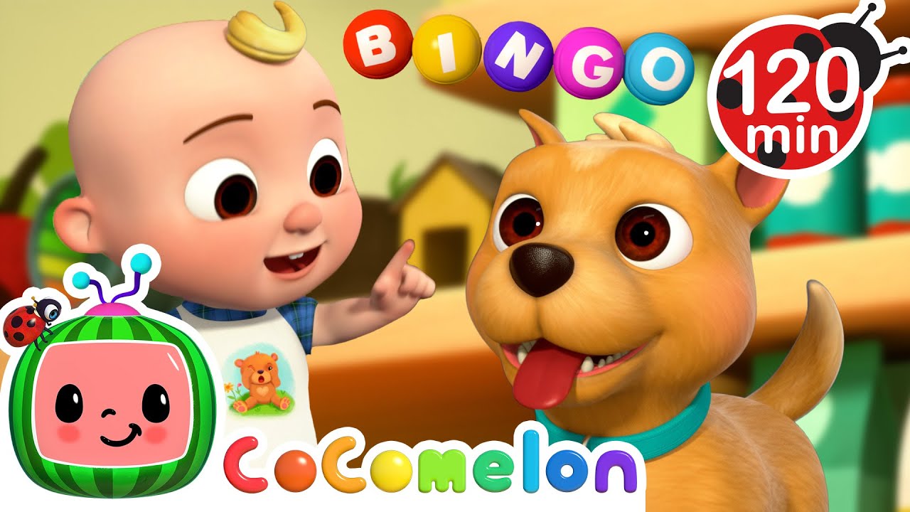 Bingo Is His Name-O! 🐶 | 2 HOURS OF COCOMELON | Animals for Kids | Sing Along Songs for Kids Bingo Is His Name-O! 🐶 | 2 HOURS OF COCOMELON | Animals for Kids | Sing Along Songs for Kids