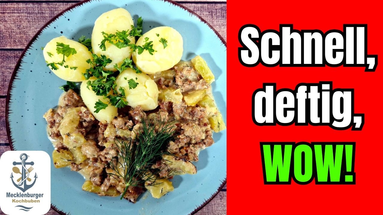 Schmorgurken mit Hack: SO gut, du wirst’s lieben - Garantiert!