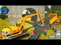 Railroad Builder Simulator 3D - Highway Excavator Construction JCB - Android GamePlay