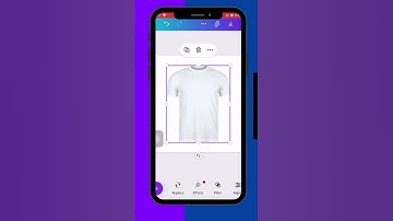 Thumbnail of How to change T-shirt Colour in Canva | Canva hacks and tricks | #shorts #short