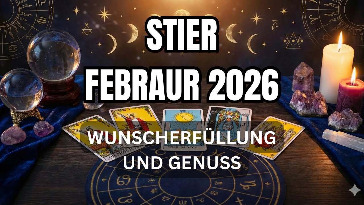 STIER ♉️ Februar 2026: Wähle deinen Weg - die interaktive Tarot Prognose🔮