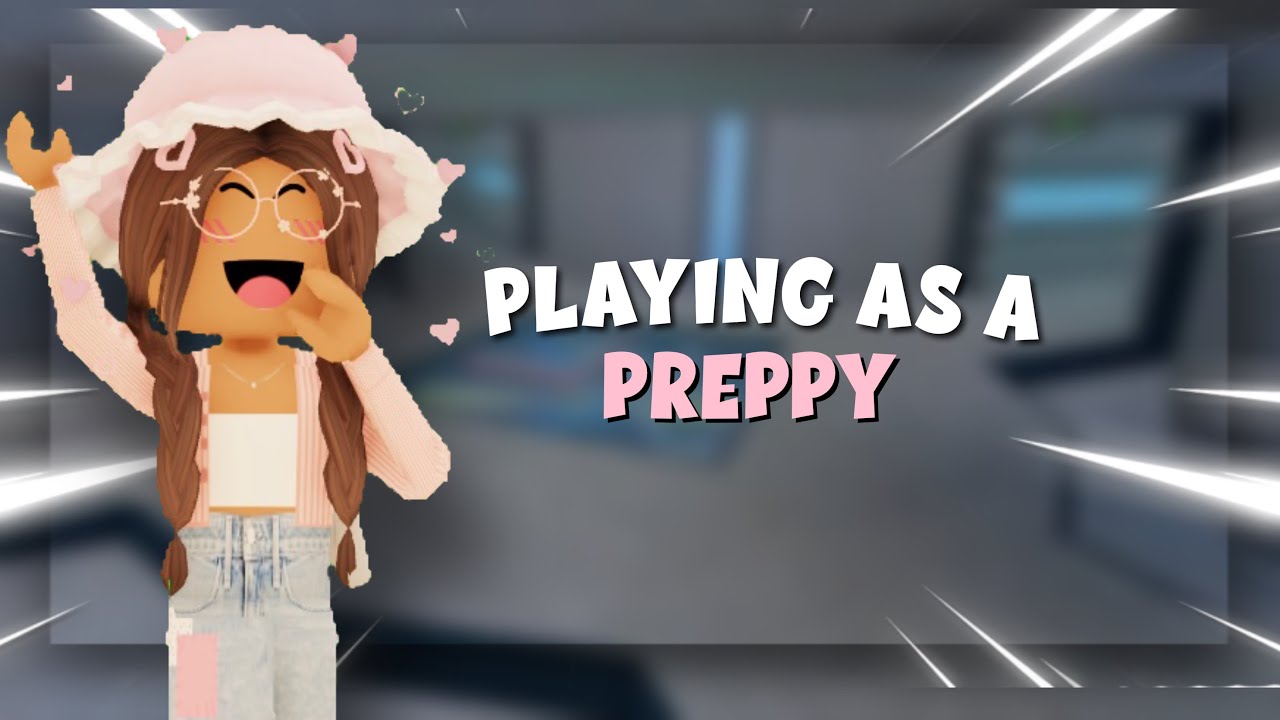 PLAYING MM2 AS A PREPPY.. (Roblox mm2) 