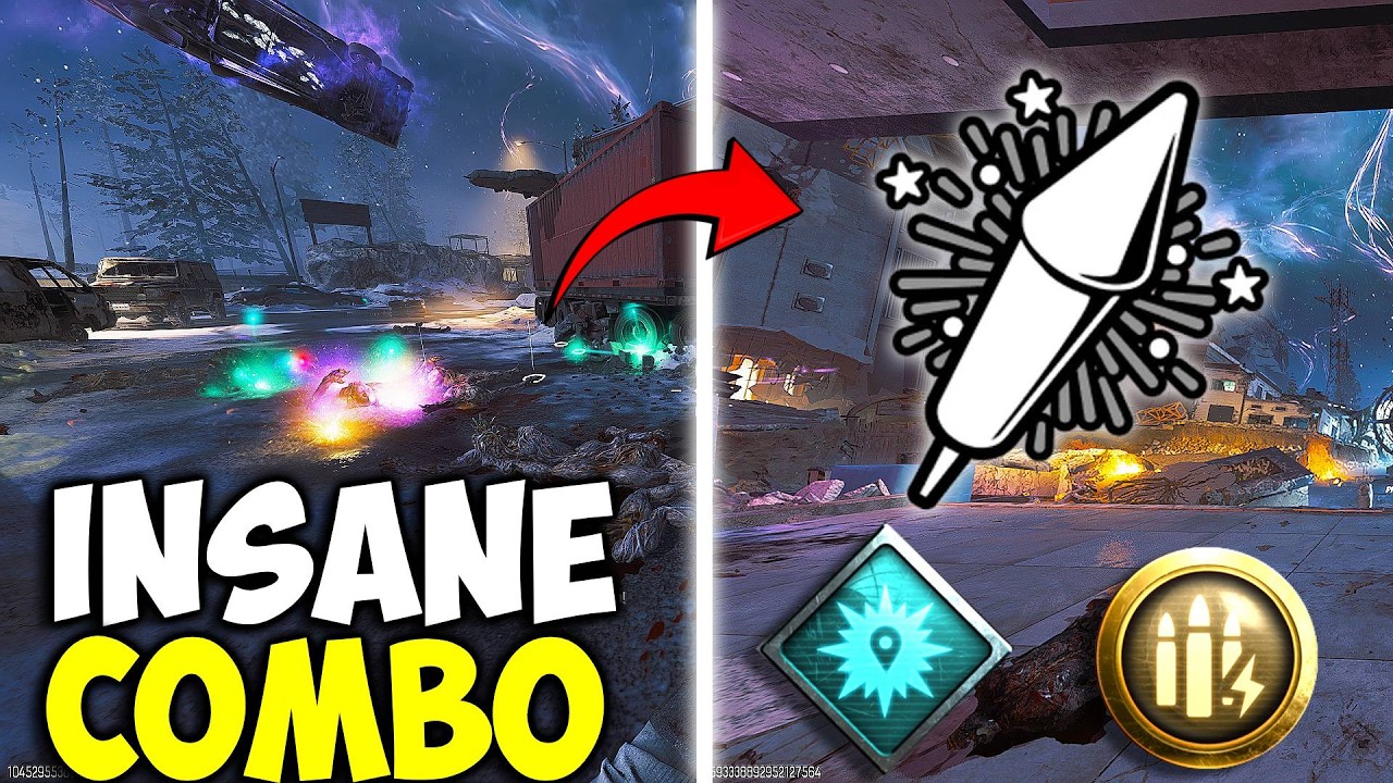 this INSANE FIREWORKS COMBO is OVERPOWERED... (BO7 Zombies)