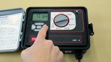Toro Lawn Dial Controller – Setting Starting Times