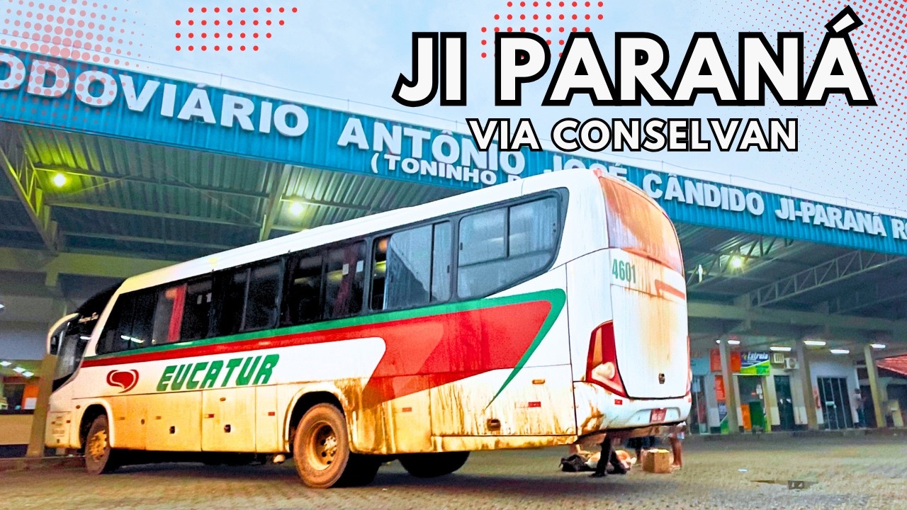INÉDITO!! Viajando de Colniza para Ji Paraná por Conselvan.
