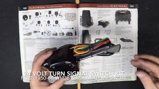 Chrome Turn Signal Switch Kit Fits 41-71 Jeep & Willys | Willys Jeep Turn Signal Wiring Diagram | | Kaiser Willys